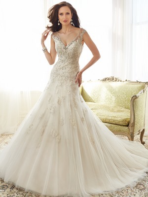 Wedding Dress - Sophia Tolli SPRING 2015 Collection - Y11555 Caracara | SophiaTolliByMonCheri Bridal Gown