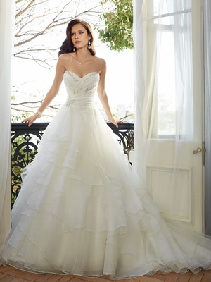 Wedding Dress - Sophia Tolli SPRING 2015 Collection - Y11565 Egret | SophiaTolliByMonCheri Bridal Gown