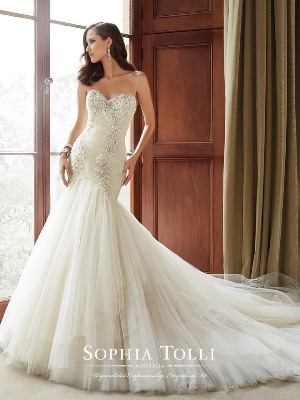Wedding Dress - Sophia Tolli FALL 2015 Collection - Y21514 Cory | SophiaTolliByMonCheri Bridal Gown
