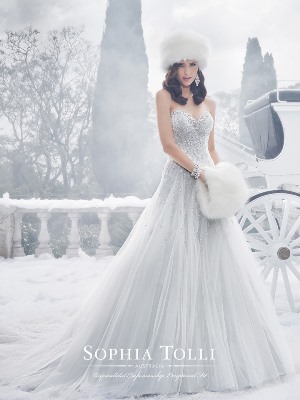 Wedding Dress - Sophia Tolli FALL 2015 Collection - Y21521 Danni | SophiaTolliByMonCheri Bridal Gown