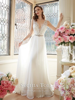 Wedding Dress - Sophia Tolli SPRING 2016 Collection - Y11633 Augusta | SophiaTolliByMonCheri Bridal Gown