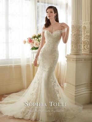Wedding Dress - Sophia Tolli SPRING 2016 Collection - Y11634 Loraina | SophiaTolliByMonCheri Bridal Gown