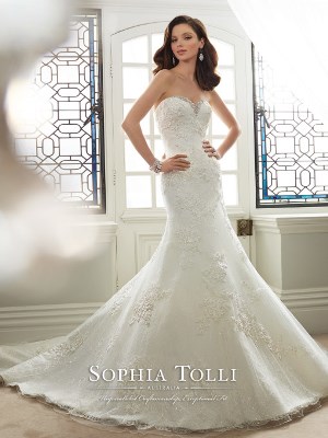 Wedding Dress - Sophia Tolli SPRING 2016 Collection - Y11645 Dido | SophiaTolliByMonCheri Bridal Gown