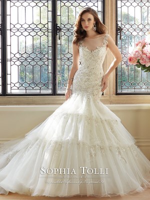 Wedding Dress - Sophia Tolli SPRING 2016 Collection - Y11648 Majestas | SophiaTolliByMonCheri Bridal Gown