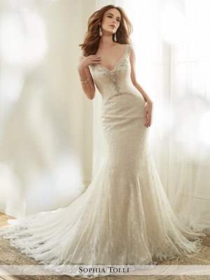 Wedding Dress - Sophia Tolli SPRING 2017 Collection - Y11710 Fleur | SophiaTolliByMonCheri Bridal Gown