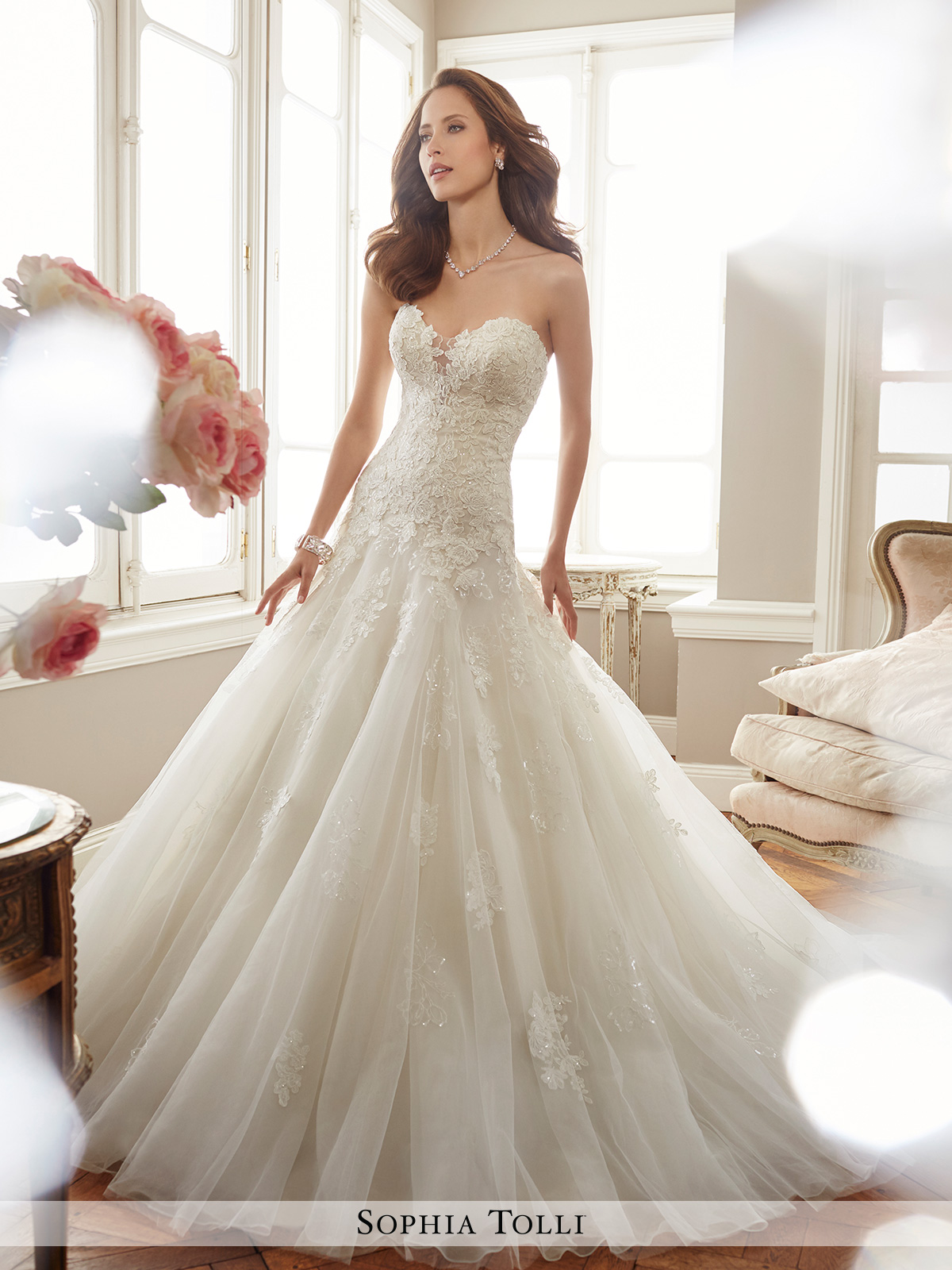 Wedding Dress - Sophia Tolli SPRING 2017 Collection - Y11715 Deon