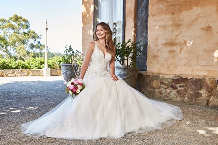 Wedding Dress - Sophia Tolli FALL 2019 Collection - Y21977A - Stephanie | SophiaTolliByMonCheri Bridal Gown