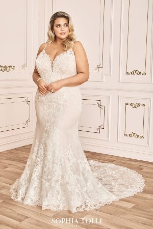 Wedding Dress - Sophia Tolli SPRING 2020 Collection - Y12012LS - Hailey | PlusSize Bridal Gown