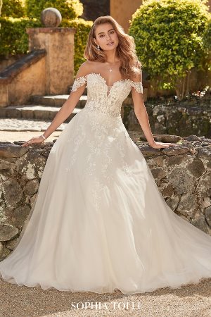 Wedding Dress - Sophia Tolli SPRING 2020 Collection - Y12019 - Serina | SophiaTolliByMonCheri Bridal Gown
