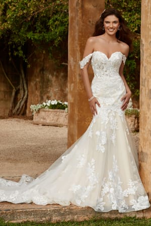 Wedding Dress - Sophia Tolli Bridal Collection - Y12245 - Sexy Off The Shoulder Mermaid Wedding Dress | SophiaTolliByMonCheri Bridal Gown