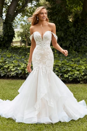 Wedding Dress - Sophia Tolli Bridal Collection - Y22262 - Sexy Off-Shoulder Mermaid Wedding Dress | SophiaTolliByMonCheri Bridal Gown