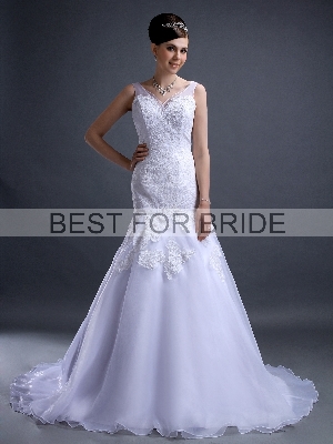 Wedding Dress - Best for Bride Bridal 2012 Collection - BFB2684 Lace Silk Organza Gown | BestforBride Bridal Gown