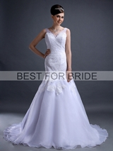Bridal Dress: Best for Bride Bridal 2012 Collection - BFB2684 Lace Silk Organza Gown 