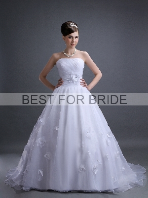 Wedding Dress - Best for Bride Bridal 2012 Collection - BFB2708 Tulle Flower Ball Gown | BestforBride Bridal Gown