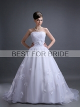 Bridal Dress: Best for Bride Bridal 2012 Collection - BFB2708 Tulle Flower Ball Gown 