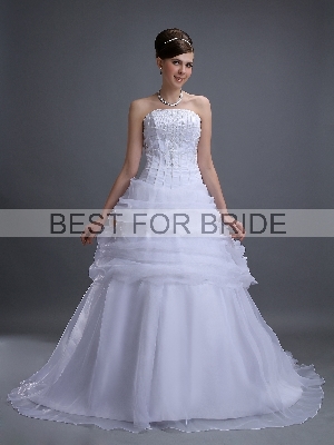 Wedding Dress - Best for Bride Bridal 2012 Collection - BFB2733 Strapless Organza Ball Gown | BestforBride Bridal Gown