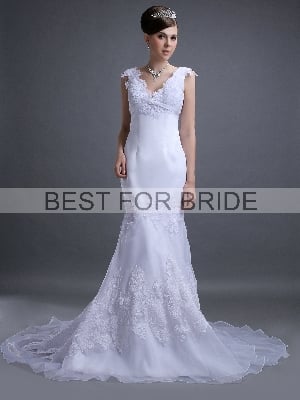 Wedding Dress - Best for Bride Bridal 2012 Collection - BFB2736 Organza Lace Trumpet Gown | BestforBride Bridal Gown