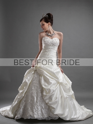 Wedding Dress - Best for Bride Bridal 2012 Collection - BFB2752 Full Bustled A-Line Sweetheart Gown | BestforBride Bridal Gown