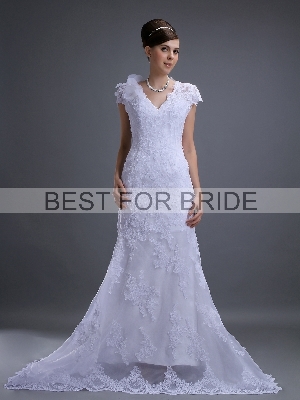 Wedding Dress - Best for Bride Bridal 2012 Collection - BFB2760 Two Piece Cap Sleeve Lace Gown | BestforBride Bridal Gown