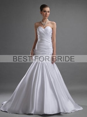 Wedding Dress - Best for Bride Bridal 2012 Collection - BFB2791 Fit and Flare A-Line Satin Gown | BestforBride Bridal Gown