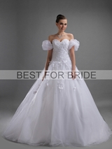 Bridal Dress: Best for Bride Bridal 2012 Collection - BFB2802 Strapless Full A-Line Gown 