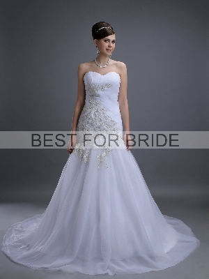 Wedding Dress - Best for Bride Bridal 2012 Collection - BFB2805 Strapless Tulle Lace Mermaid Gown | BestforBride Bridal Gown