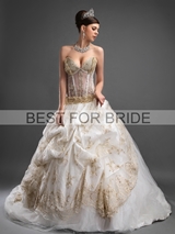 Bridal Dress: Best for Bride Bridal 2012 Collection - BFB2809 Sweetheart Lace Pickup Ball Gown 