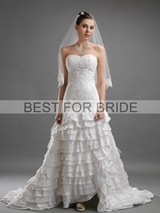 Bridal Dress: Best for Bride Bridal 2012 Collection - BFB2810 Taffeta A-Line Sweetheart Gown 