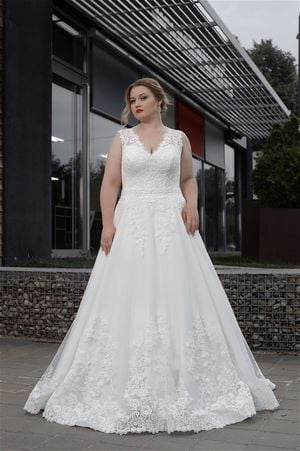 Wedding Dress - Maria Mitchello - Plus sizes - The Own Story Collection: PS1901 | PlusSize Bridal Gown