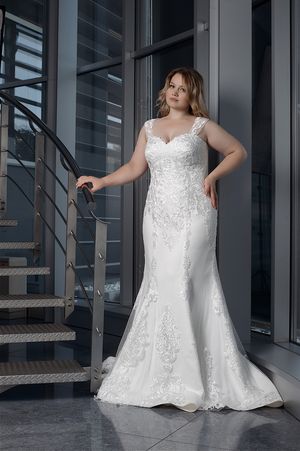 Wedding Dress - Maria Mitchello - Plus sizes - The Own Story Collection: PS1902 | PlusSize Bridal Gown
