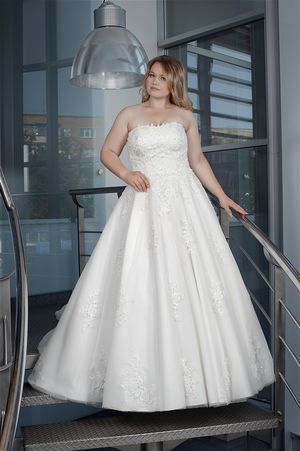 Wedding Dress - Maria Mitchello - Plus sizes - The Own Story Collection: PS1903 | PlusSize Bridal Gown