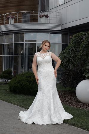 Wedding Dress - Maria Mitchello - Plus sizes - The Own Story Collection: PS1907 | PlusSize Bridal Gown