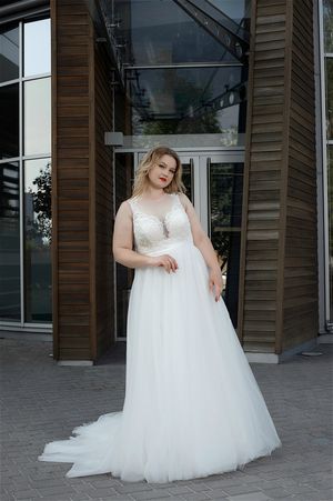 Wedding Dress - Maria Mitchello - Plus sizes - The Own Story Collection: PS1911 | PlusSize Bridal Gown