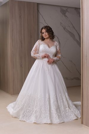 Wedding Dress - Maria Mitchello - Plus sizes - The Shades of Love Collection: PS2006 | PlusSize Bridal Gown