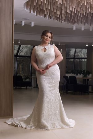 Wedding Dress - Maria Mitchello - Plus sizes - The Shades of Love Collection: PS2013 | PlusSize Bridal Gown