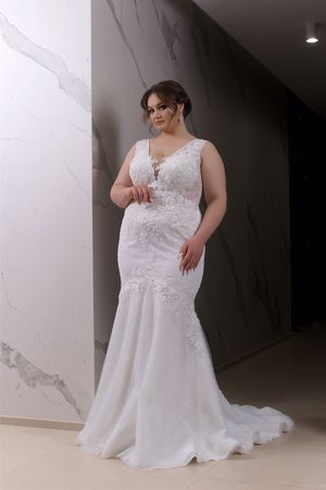 Wedding Dress - Maria Mitchello - Plus sizes - The Shades of Love Collection: PS2014 | PlusSize Bridal Gown