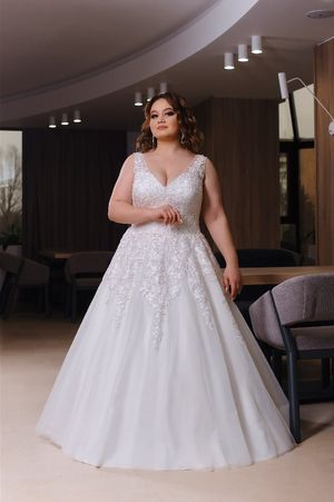 Wedding Dress - Maria Mitchello - Plus sizes - The Shades of Love Collection: PS2017 | PlusSize Bridal Gown