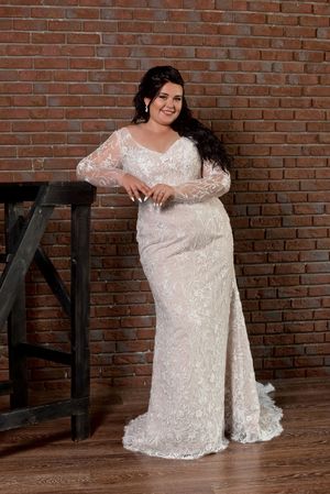 Wedding Dress - Maria Mitchello - Plus sizes - The Superiority Collection: PS2202 | PlusSize Bridal Gown
