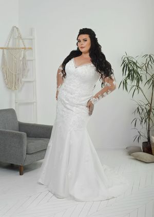 Wedding Dress - Maria Mitchello - Plus sizes - The Superiority Collection: PS2203 | PlusSize Bridal Gown