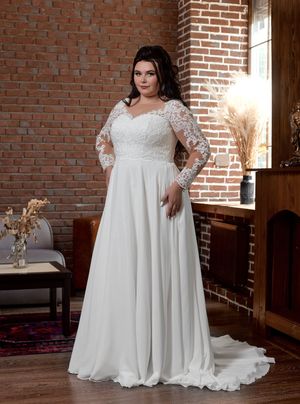 Wedding Dress - Maria Mitchello - Plus sizes - The Superiority Collection: PS2219 | PlusSize Bridal Gown