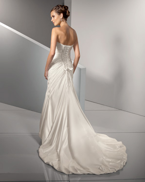 Wedding Dress - Blu: 4501 - Silky Satin | MoriLee Bridal Gown
