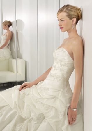Wedding Dress - Mori Lee Bridal Collection: 2406 - Luxe Taffeta with Embroidery | MoriLee Bridal Gown