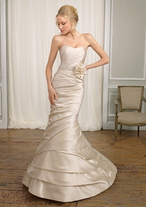 Wedding Dress - Mori Lee Bridal FALL 2011 Collection: 1664 - Lustrous Satin | MoriLee Bridal Gown