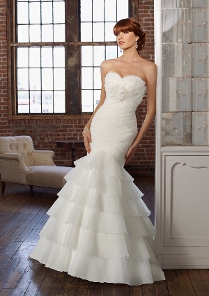 Wedding Dress - Mori Lee Blue Collection: 4801 - Ruffled Organza | MoriLee Bridal Gown
