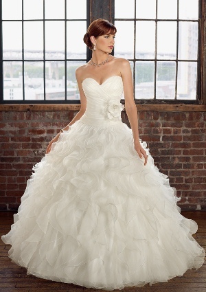 Wedding Dress - Mori Lee Blue Collection: 4816 - Ruffled Organza | MoriLee Bridal Gown