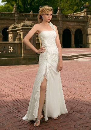 Wedding Dress - Mori Lee Voyage Collection: 6705 - Delicate Chiffon | MoriLee Bridal Gown