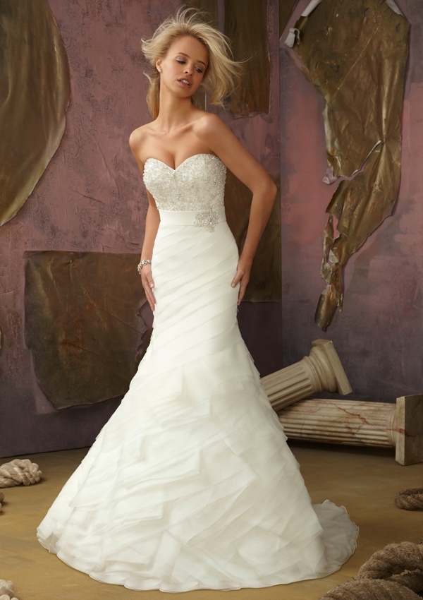 Wedding Dress - Mori Lee Bridal FALL 2012 Collection: 1855 - Crystal ...