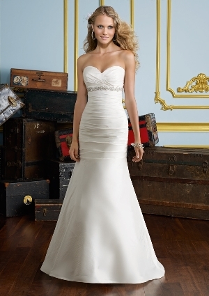 Wedding Dress - Mori Lee Voyage SPRING 2012 Collection: 6725 - LUXE TAFFETA W/CRYSTAL BEADING | MoriLee Bridal Gown