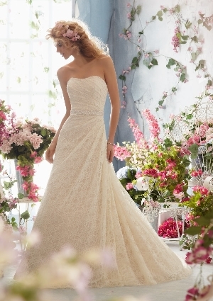 Wedding Dress - Mori Lee Voyage FALL 2013 Collection: 6763 - Poetic Lace | MoriLee Bridal Gown