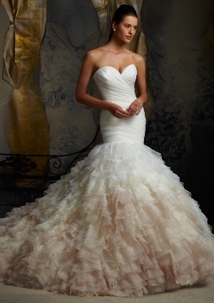 Wedding Dress - Mori Lee Blue SPRING 2013 Collection: 5101 - Ruffled Organza | MoriLee Bridal Gown
